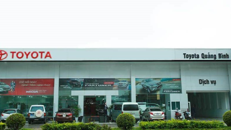Quảng Bình: Đại lí Toyota Quảng Bình